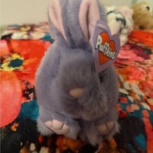 Purple Bunny Plush Toy